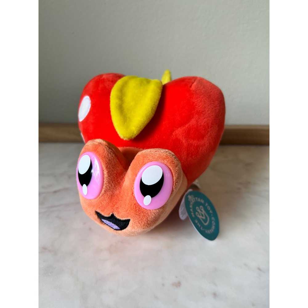 Manhattan Toy Co Plush Morphies Snappafire Snail Apple Plush Stuffed Animal
